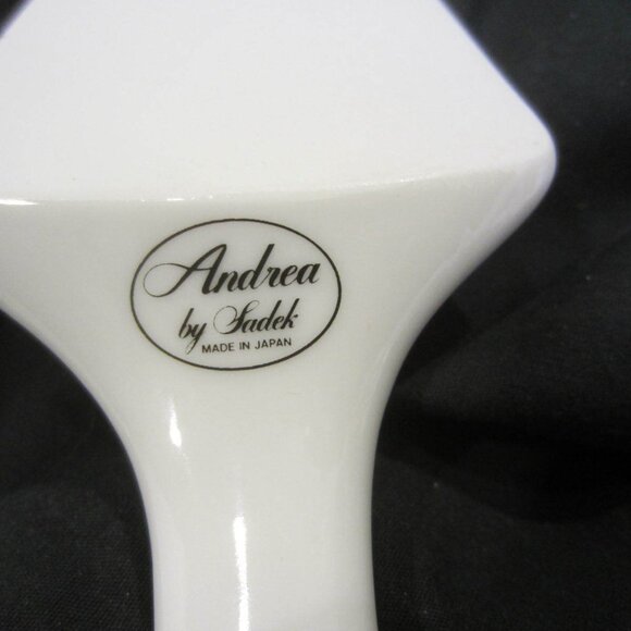 SADEK floral porcelain cake server ANDREA - Picture 3 of 4